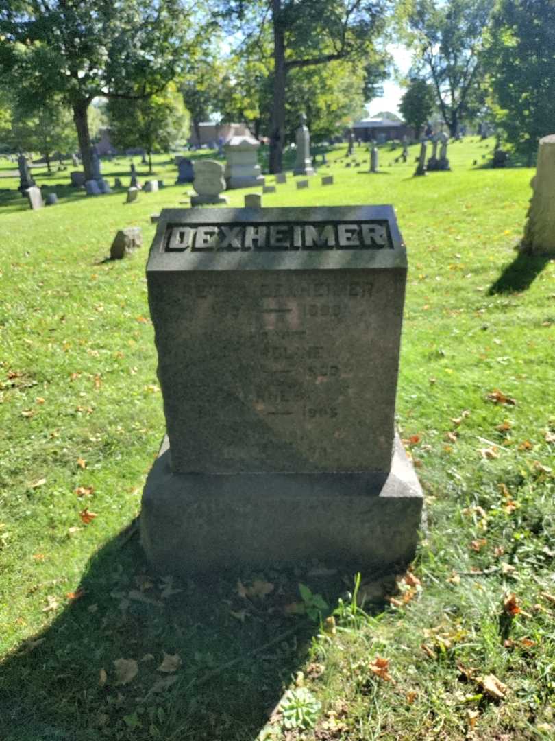 Peter Dexheimer's grave. Photo 3