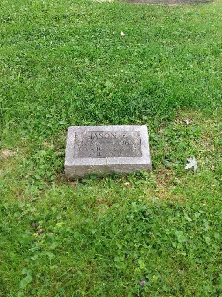 Jason E. Drought's grave. Photo 3