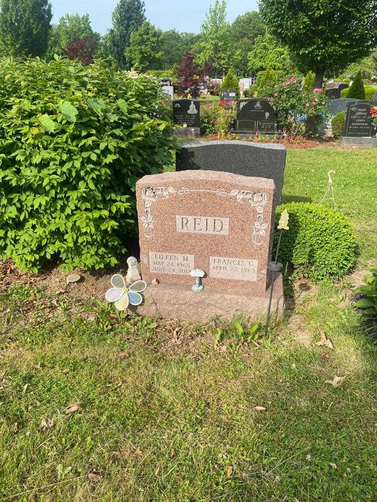 Eileen M. Reid's grave. Photo 2