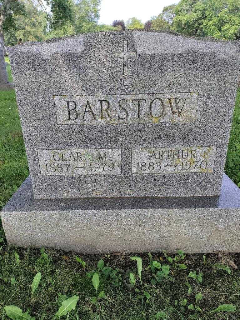 Clara M. Barstow's grave. Photo 2