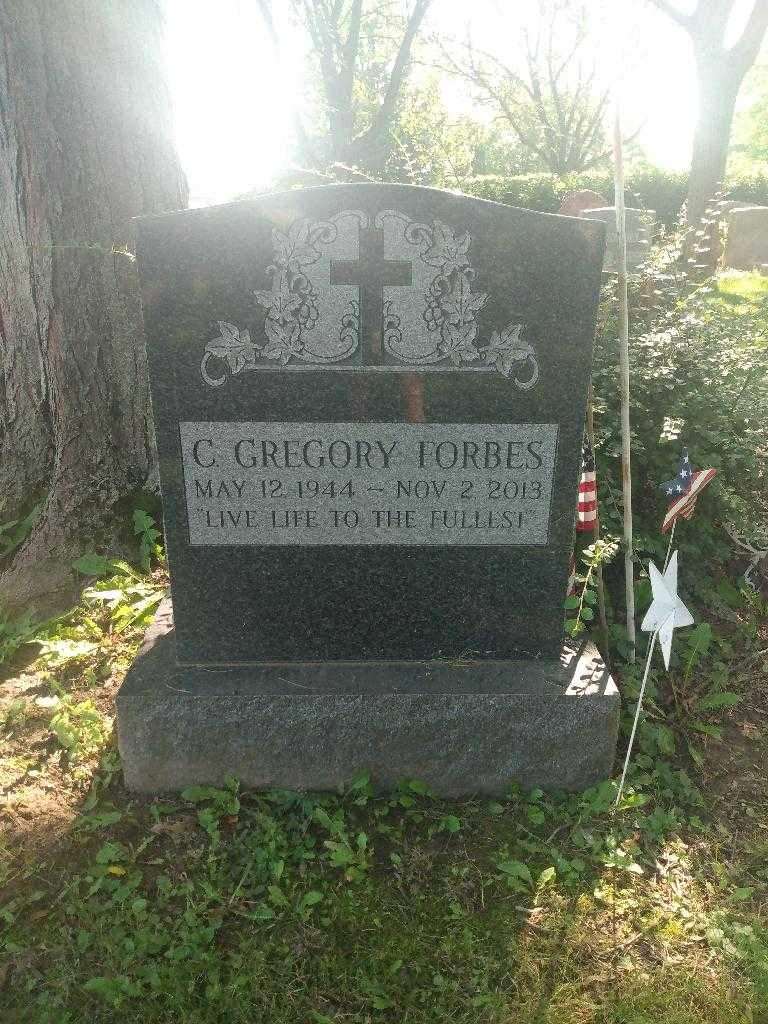 Gregory C. Forbes's grave. Photo 2