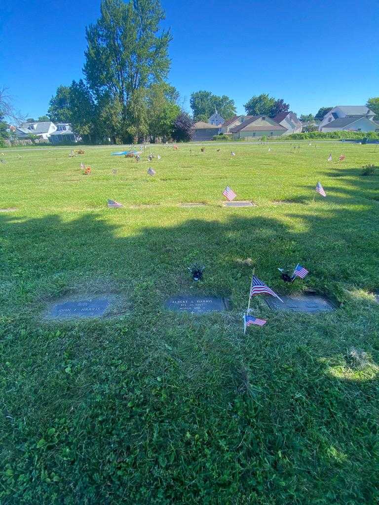 Albert L. Harris's grave. Photo 1