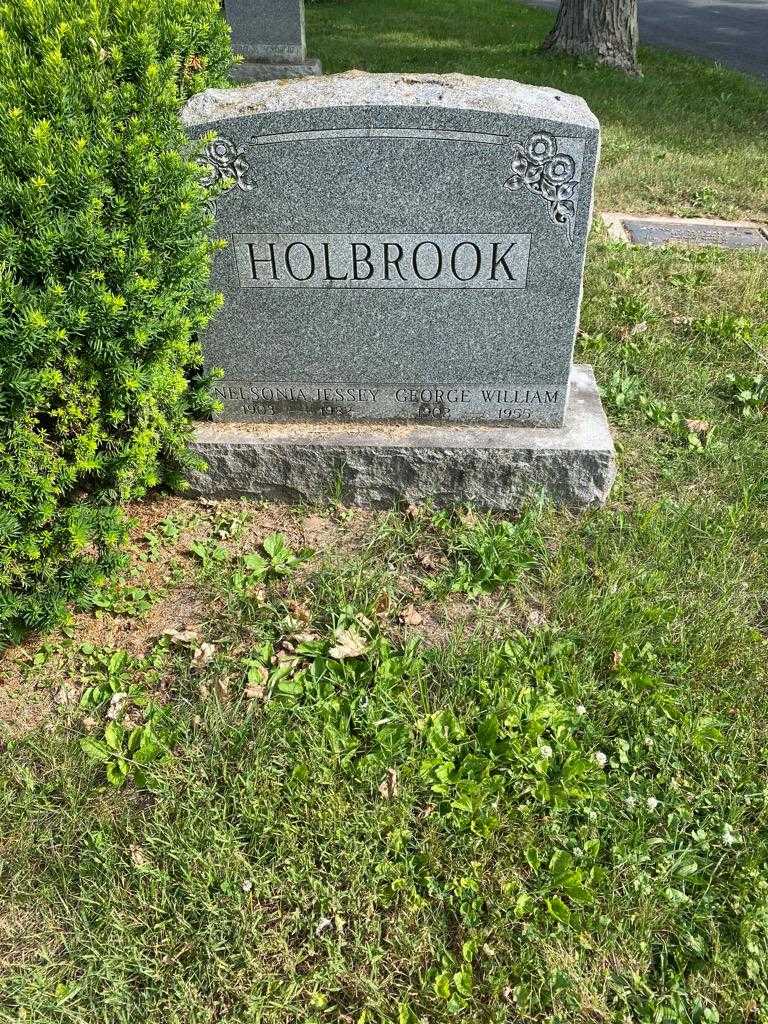 Nelsonia Jessey Holbrook's grave. Photo 2