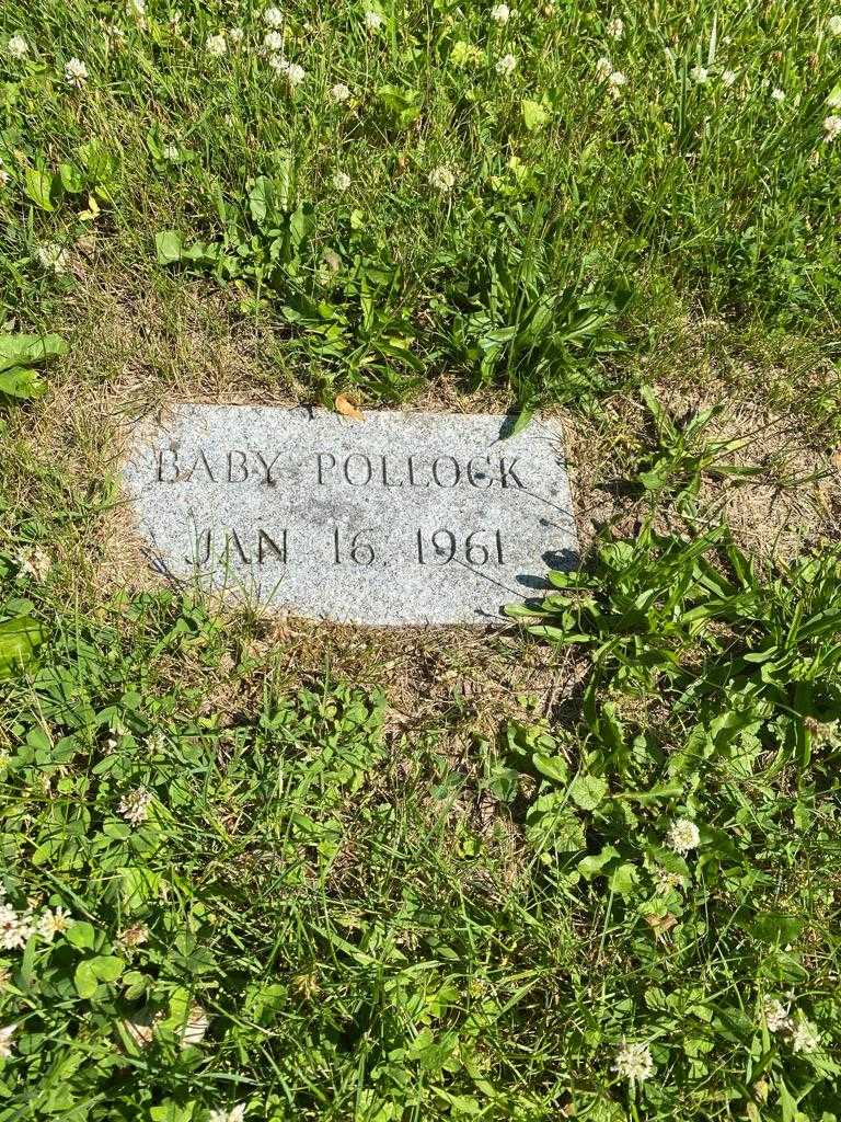 Baby Pollock's grave. Photo 2