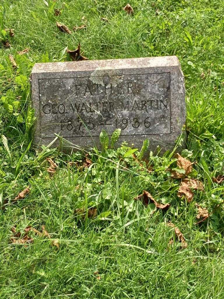 George Walter Martin's grave. Photo 2