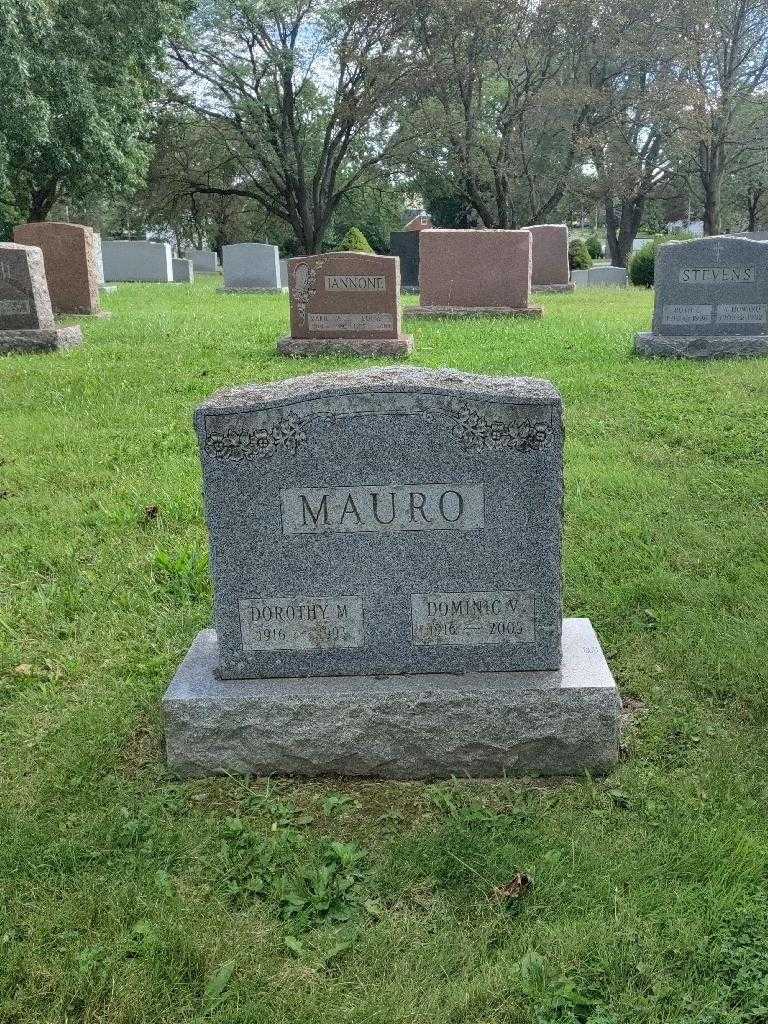 Dominic V. Mauro's grave. Photo 4