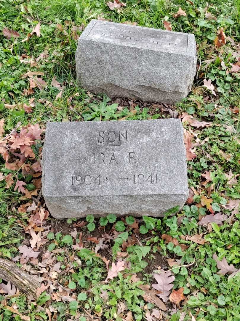 Ira F. Schaefer's grave. Photo 2