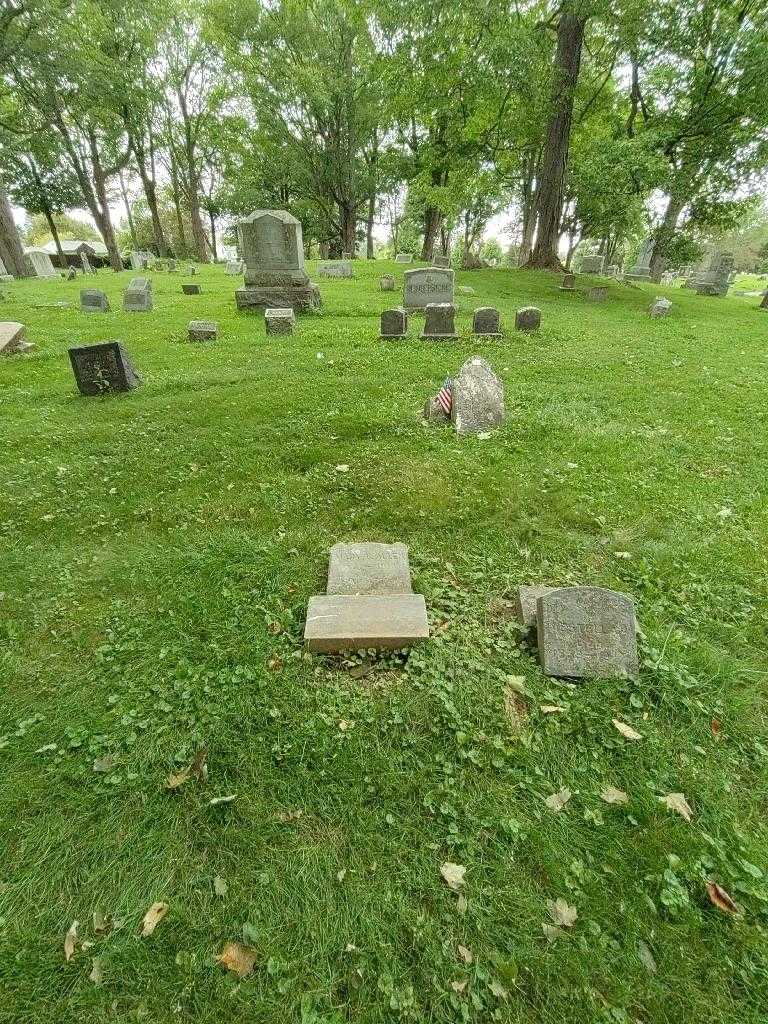 Mary V. Allen's grave. Photo 1