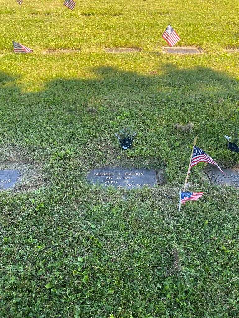 Albert L. Harris's grave. Photo 2