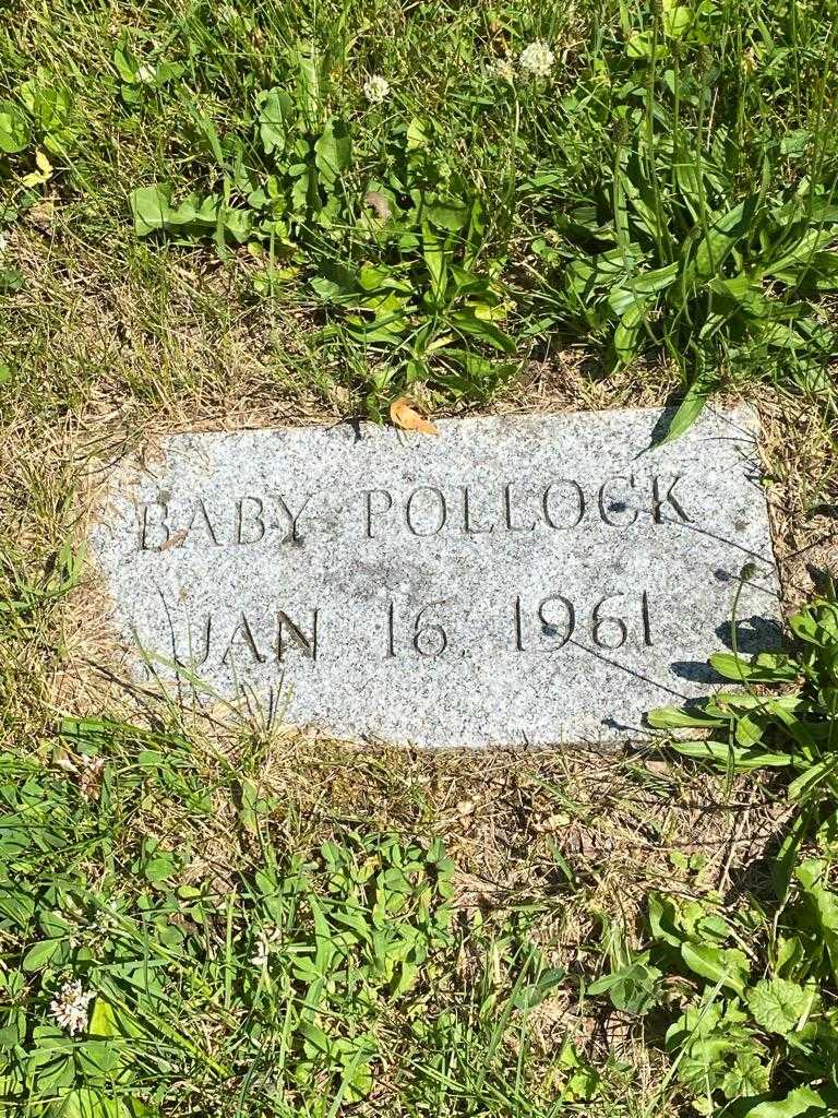Baby Pollock's grave. Photo 3
