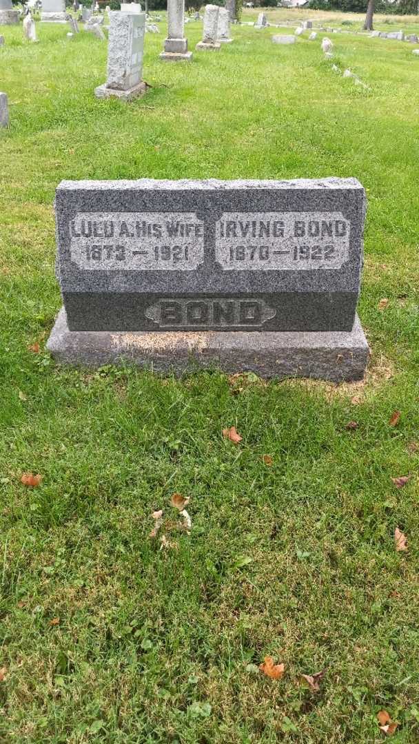Lulu A. Bond's grave. Photo 2