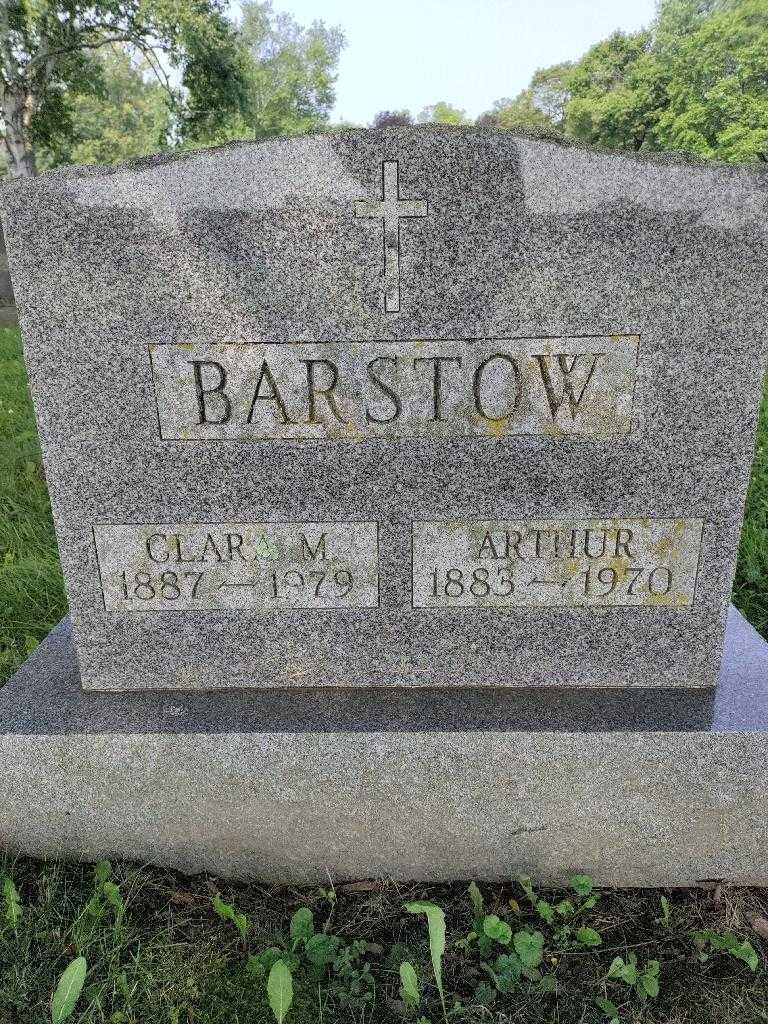 Clara M. Barstow's grave. Photo 3
