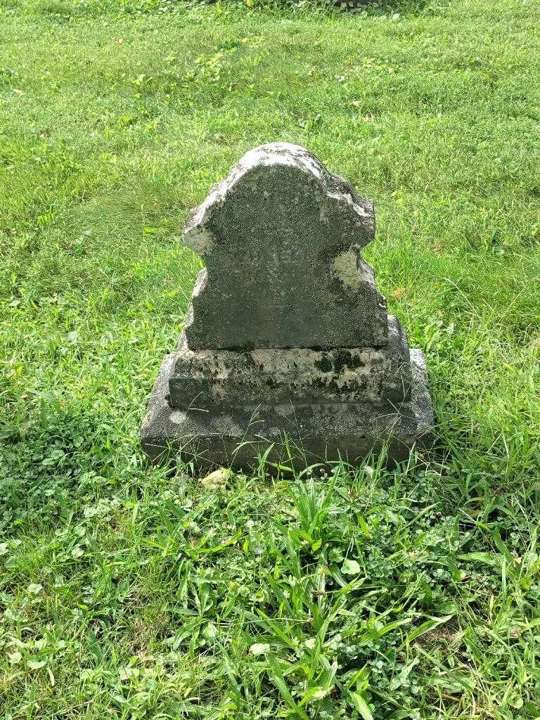 Edward Scheel's grave. Photo 3