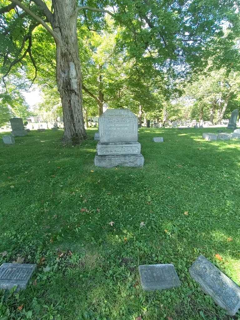 Addie L. Gridley Shangraw's grave. Photo 1