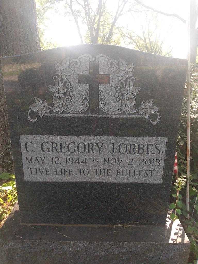 Gregory C. Forbes's grave. Photo 3