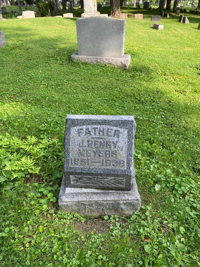 John Henry Meyers's grave. Photo 2