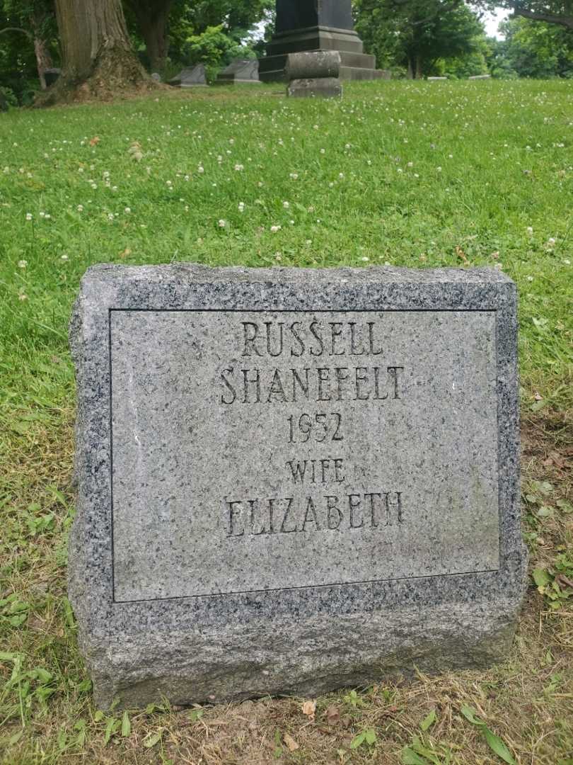 Elizabeth D. Shanefelt's grave. Photo 3