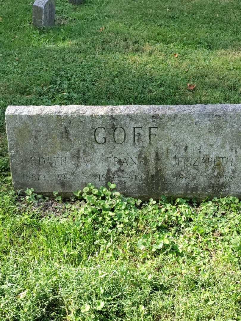 Elizabeth Marie Goff's grave. Photo 3