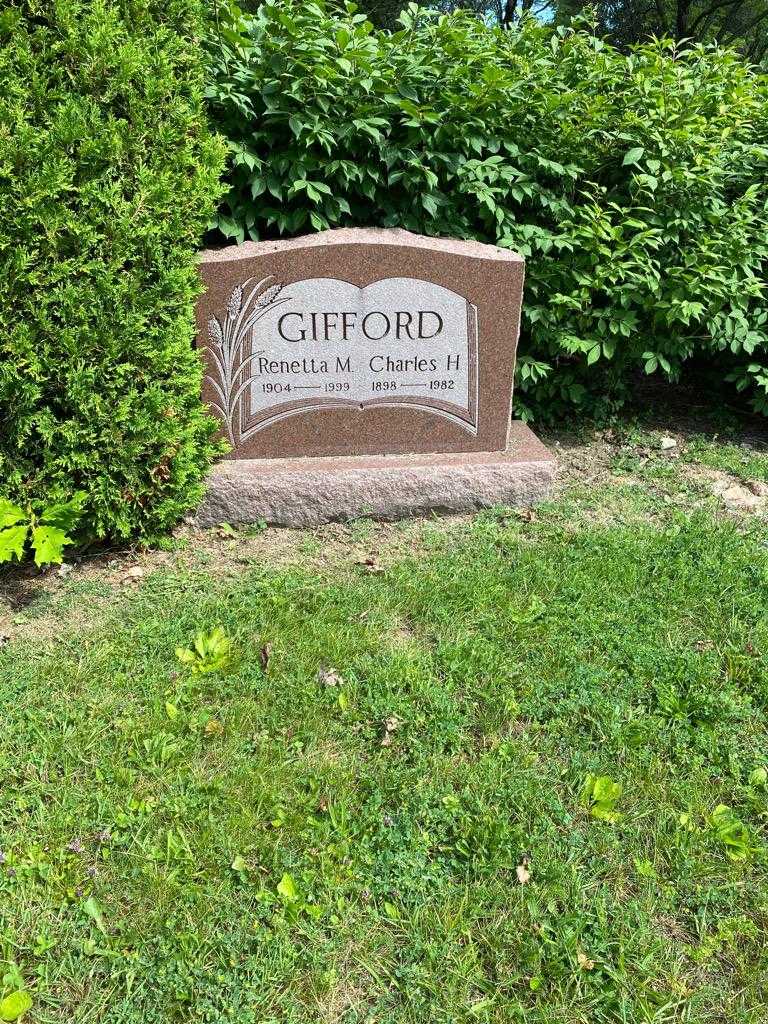 Charles H. Gifford's grave. Photo 2
