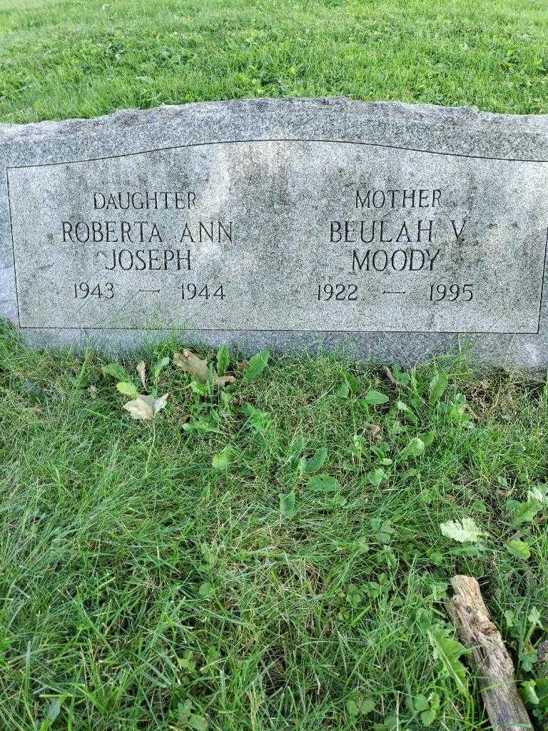 Roberta Ann Joseph's grave. Photo 2
