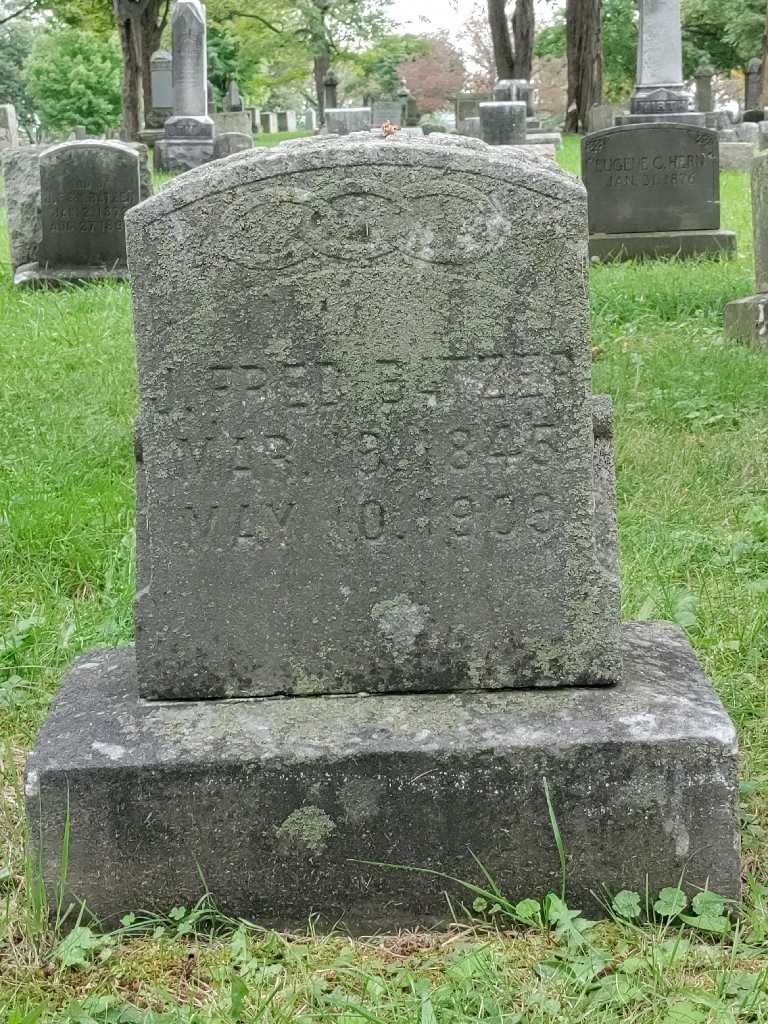 John Fred Batzer's grave. Photo 3