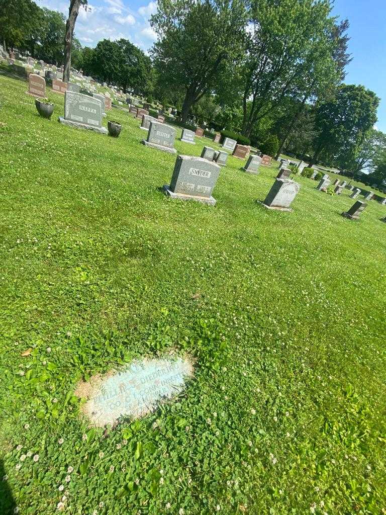 Phillip J. Diedering's grave. Photo 1