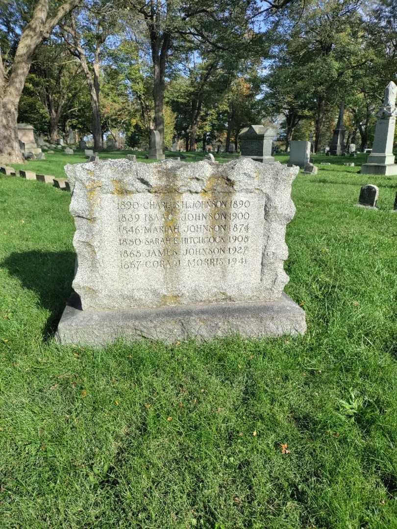 Cora J. Morris's grave. Photo 2