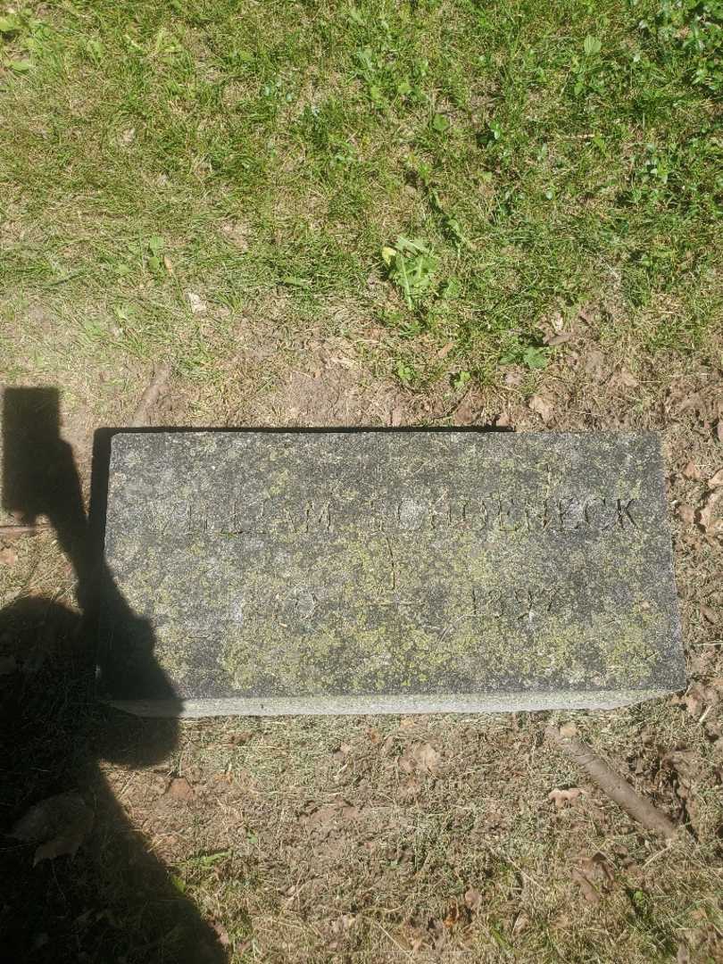 William A. Schoeneck's grave. Photo 3