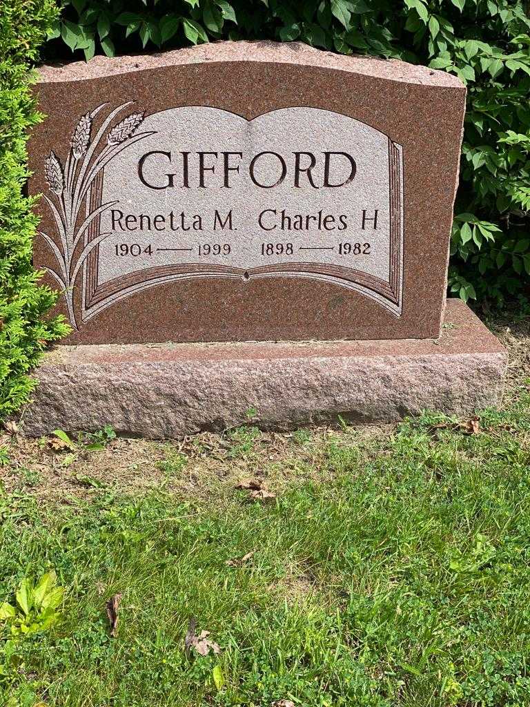 Renetta M. Gifford's grave. Photo 3