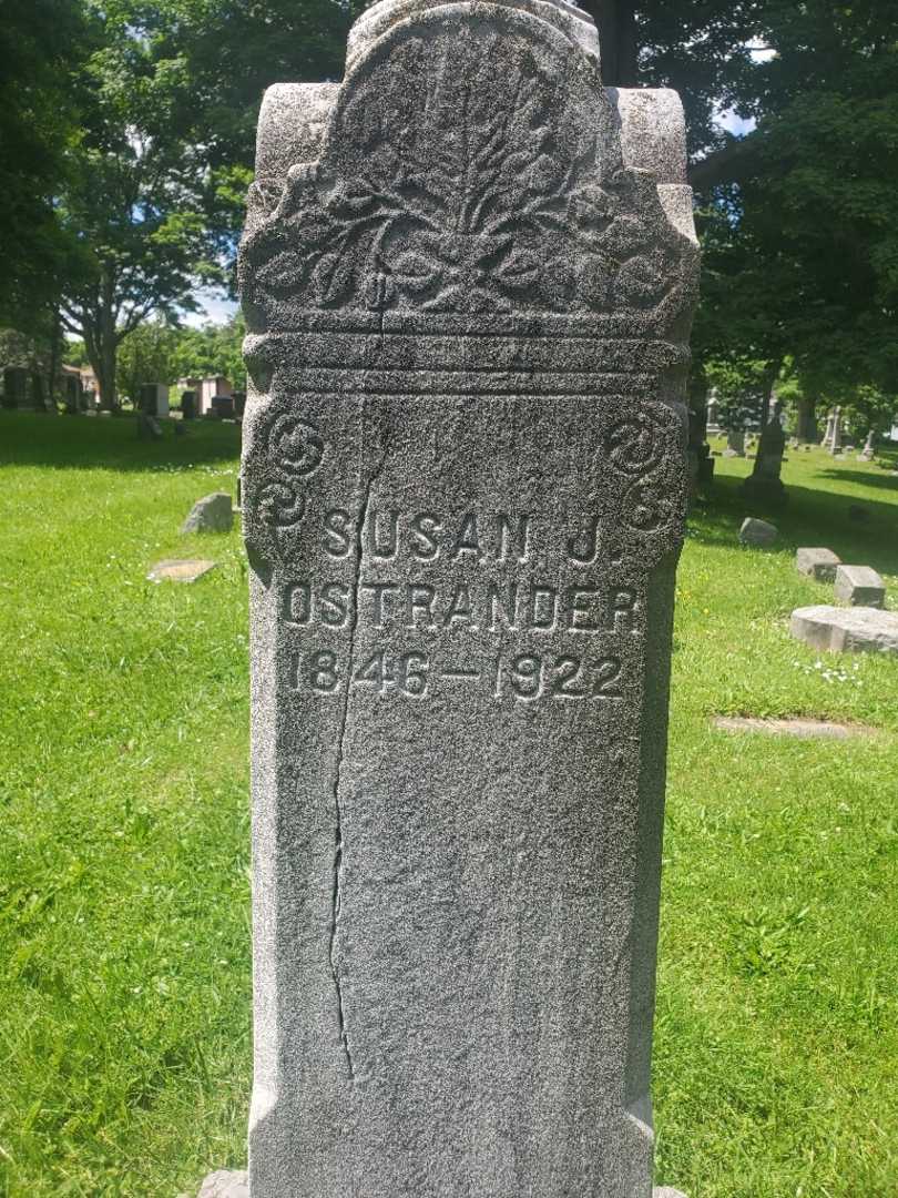 Susan Jeanette Ostrander's grave. Photo 4