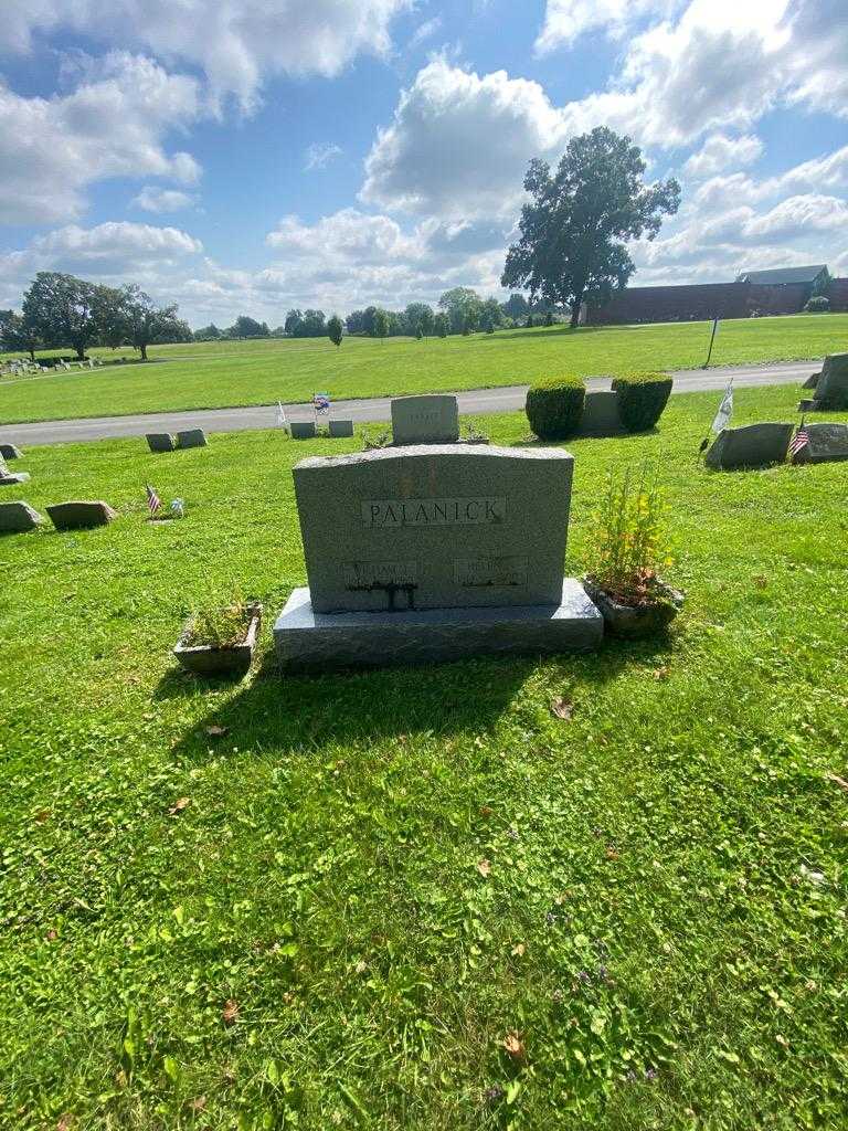 Helen N. Palanick's grave. Photo 1