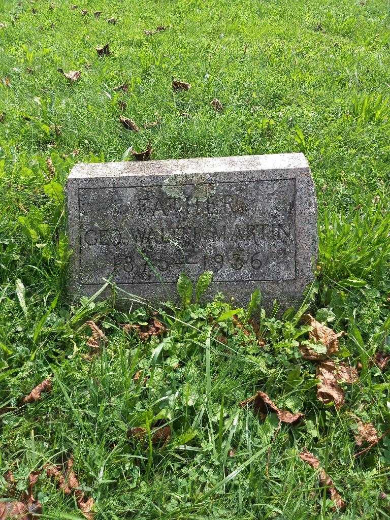 George Walter Martin's grave. Photo 3