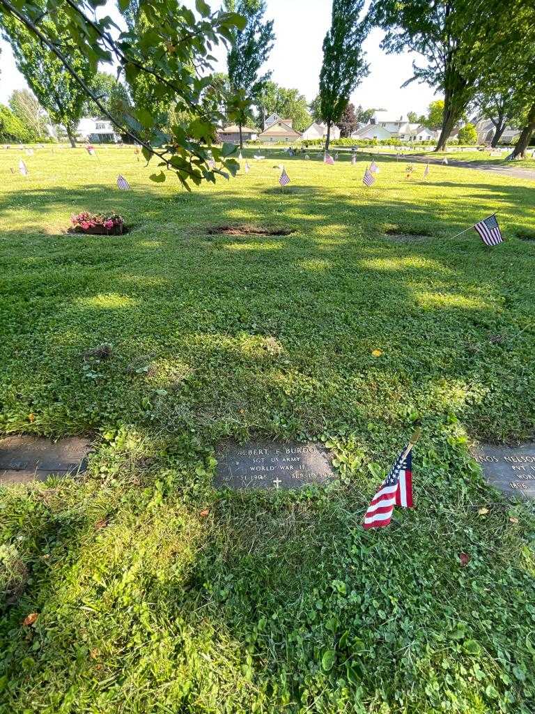 Albert F. Burdo's grave. Photo 1