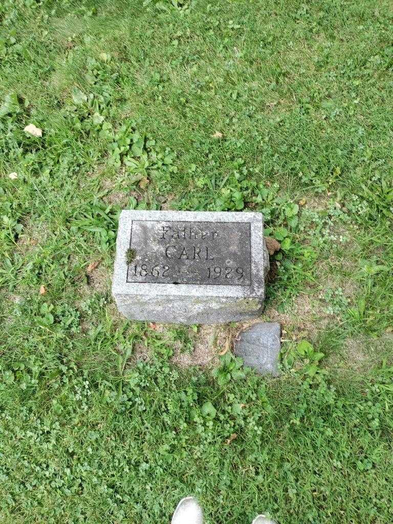 Carl Schmidt's grave. Photo 2