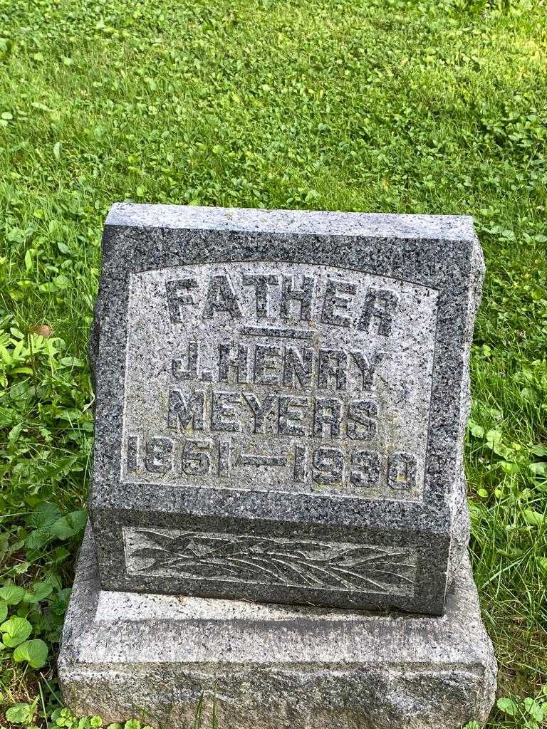 John Henry Meyers's grave. Photo 3
