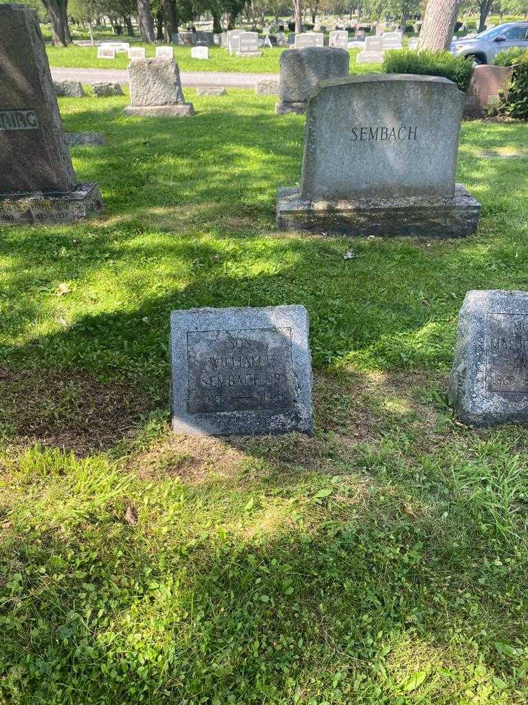 William E. Sembach Junior's grave. Photo 2