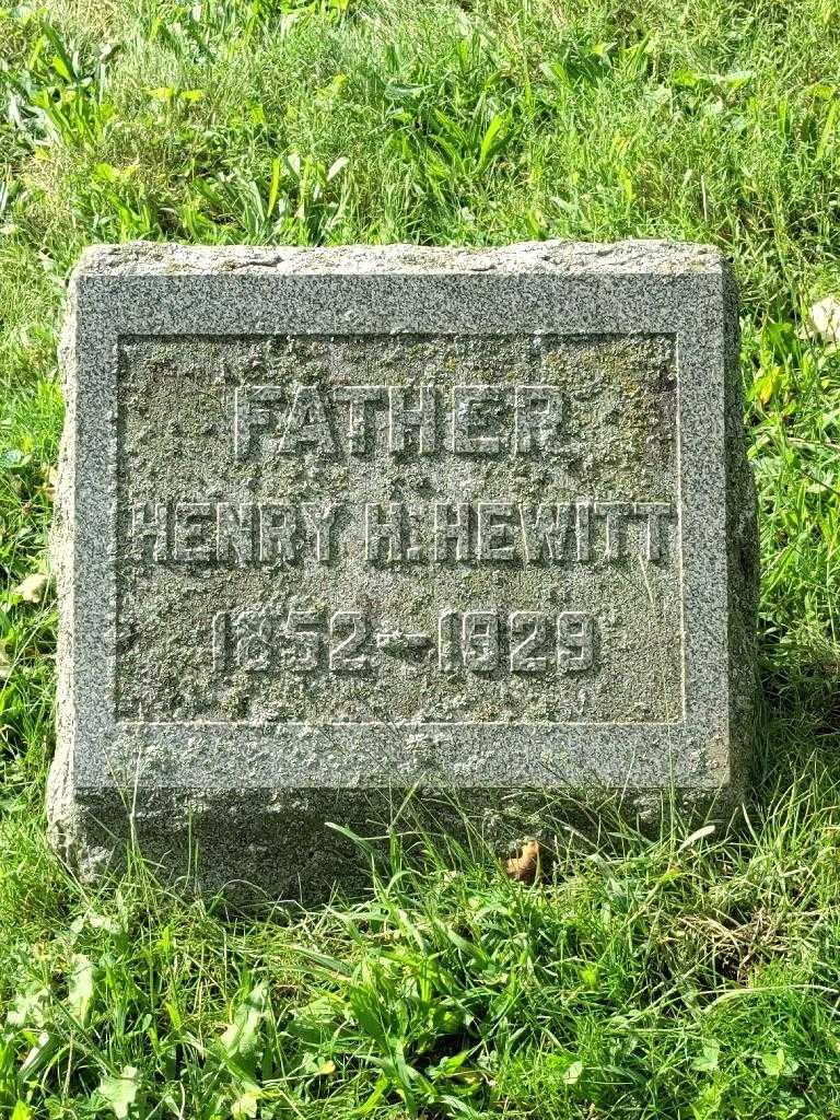 Henry Harrison Hewitt's grave. Photo 3