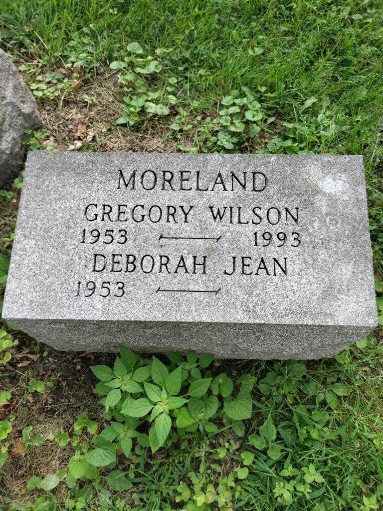 Gregory Wilson Moreland's grave. Photo 3