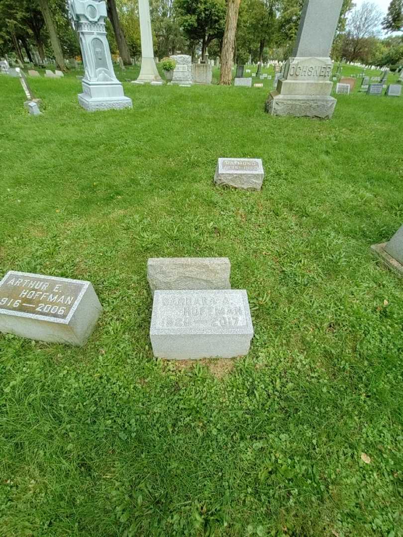 Barbara A Snow Hoffman Mooney's grave. Photo 1