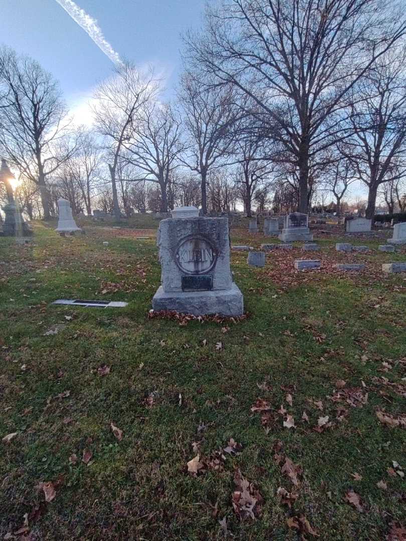 Morris M. Marks Klein's grave. Photo 1