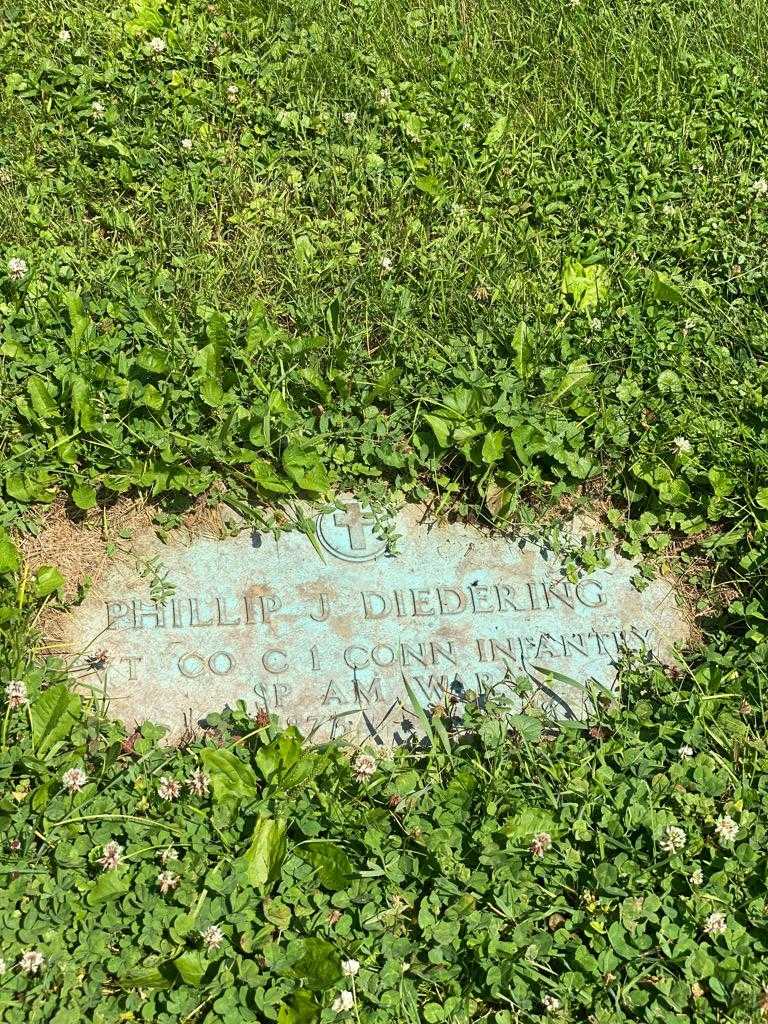 Phillip J. Diedering's grave. Photo 3