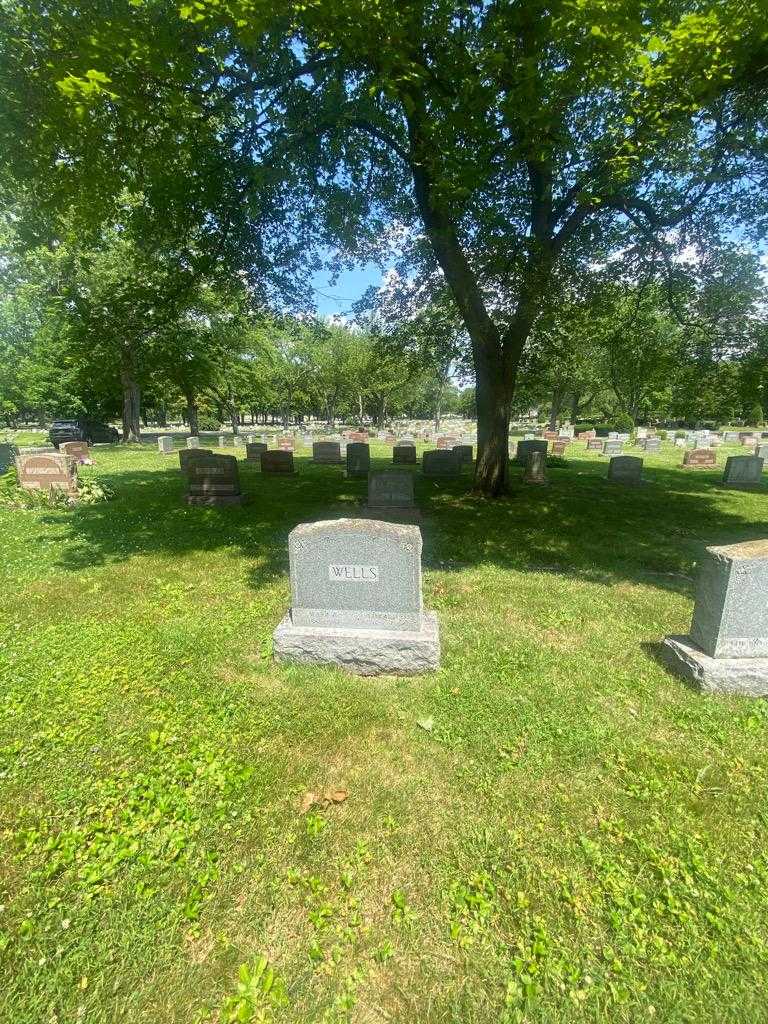 Edward O. Wells's grave. Photo 1