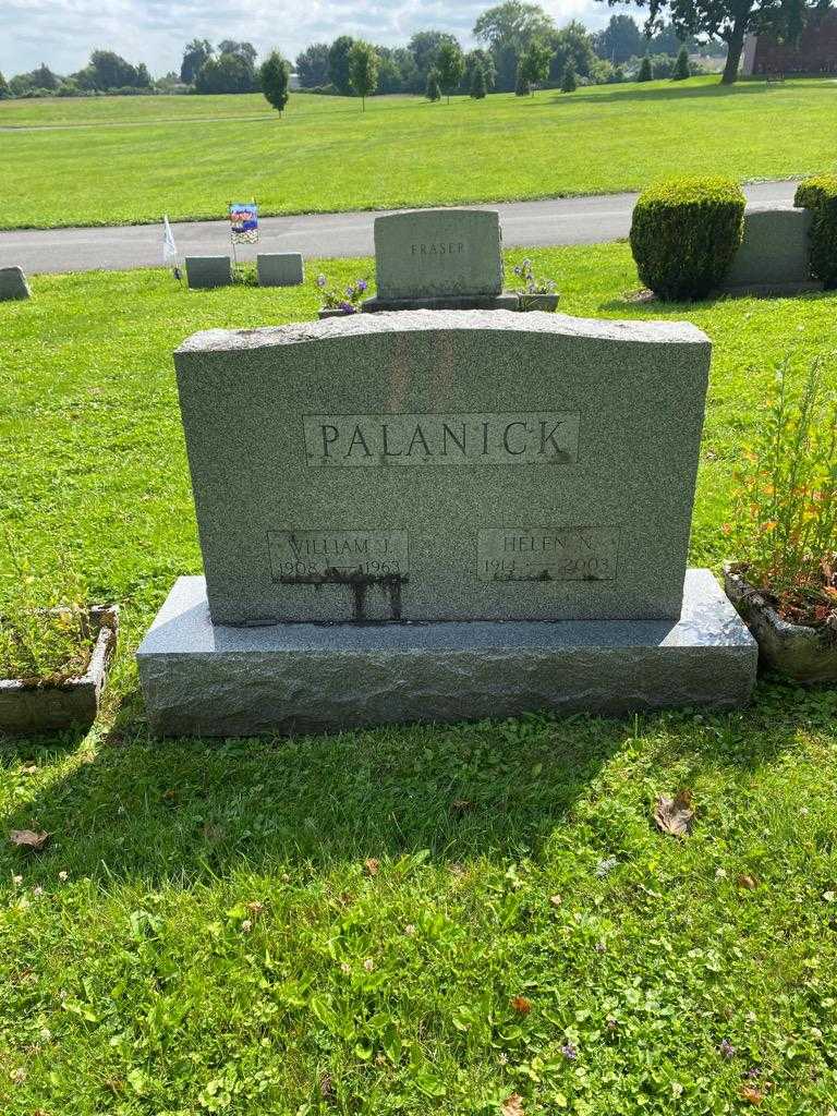 Helen N. Palanick's grave. Photo 2