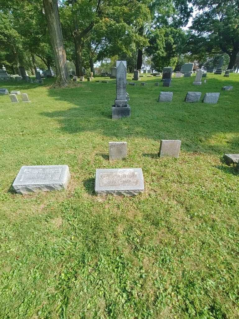 Fred J. Schweizer's grave. Photo 1