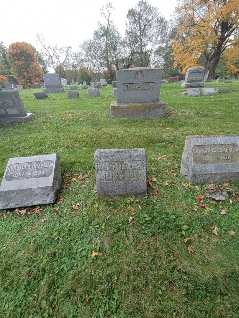 Mary Amelia Chapman's grave. Photo 3