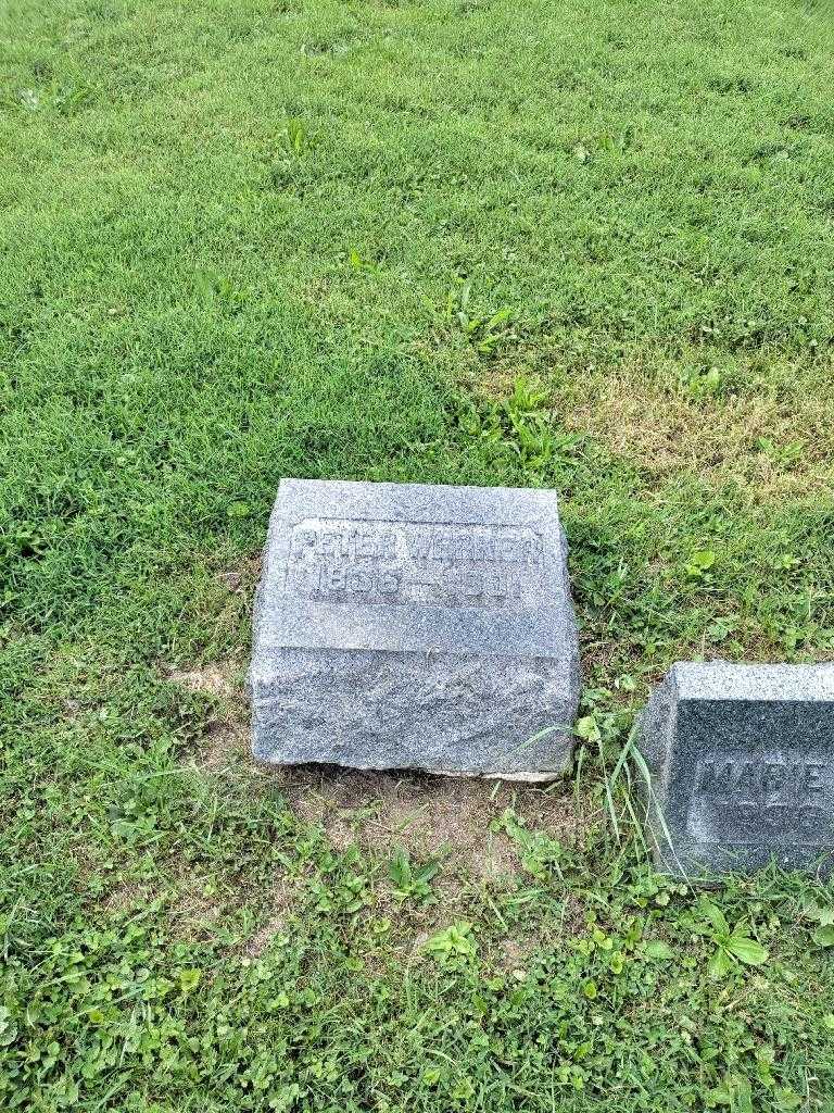 Peter Werner's grave. Photo 2