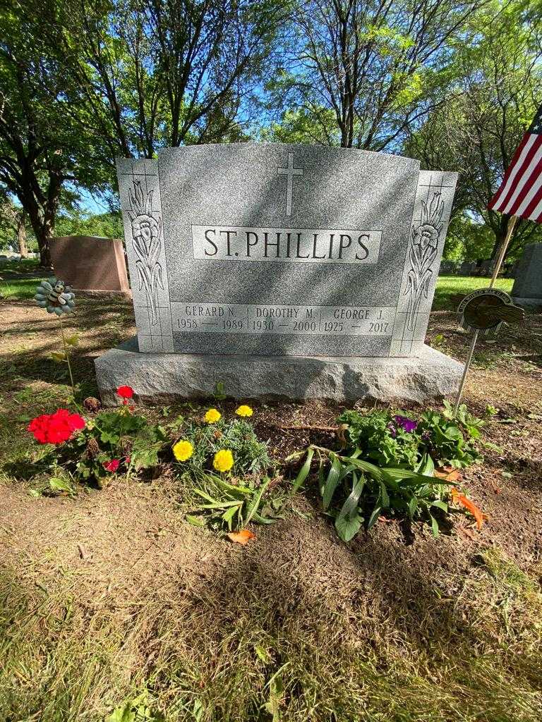 George J. St. Phillips's grave. Photo 1