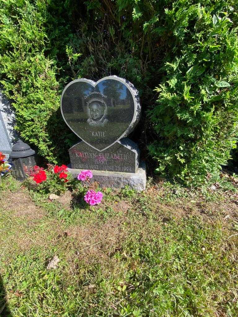 Kaitlyn Elizabeth "Katie" Hart's grave. Photo 2