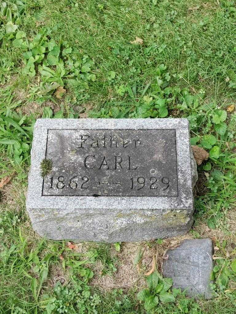 Carl Schmidt's grave. Photo 3