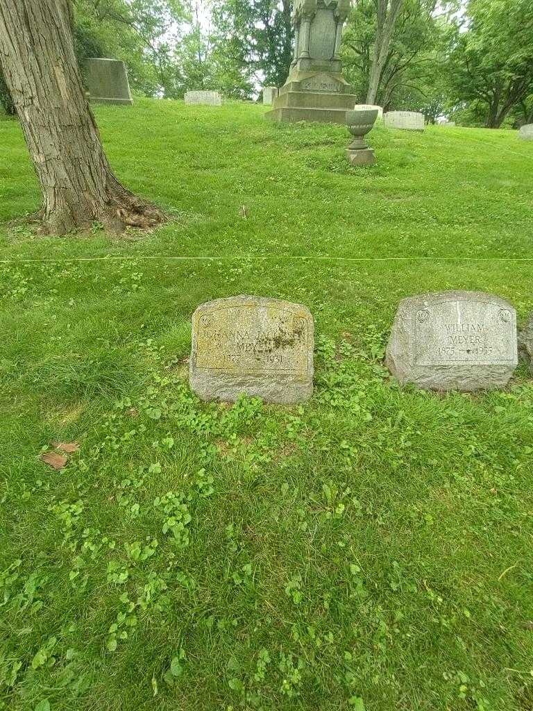 Johanna Jacobsen Meyers's grave. Photo 1